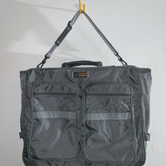 Everest Original Sport Gray Nylon Garment Suit Bag - Picture 2 of 4